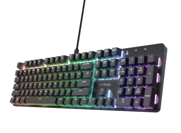 კლავიატურა Trust GXT871 ZORA MECHANICAL KEYBOARD US, 4 image