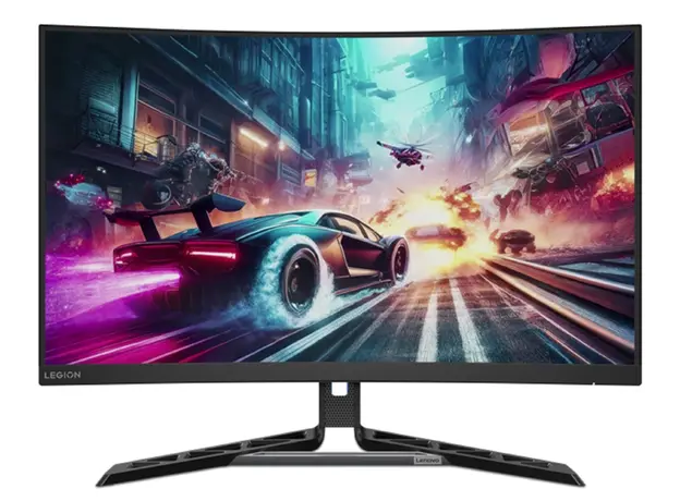 მონიტორი Lenovo Legion R32qc-30, 31.5" QHD (2560x1440) VA, 350 nits, 180Hz, Speakers 3Wx2, 2x HDMI® 2.1 TMDS, 1x DP 1.4 (HBR2), Tilt, Swivel, HAS, 3Y