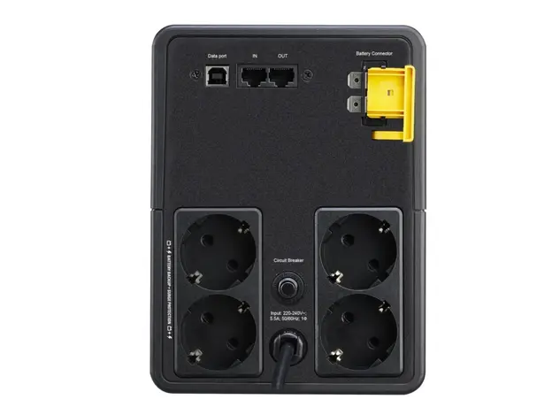 უწყვეტი კვების წყარო APC Back-UPS 1200VA, 230V, AVR, Schuko Sockets, 4 image