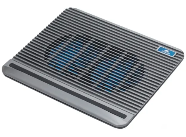 ნოუთბუქის გამაგრილებელი Rivacase 5555 Silver Laptop Cooling Pad 156