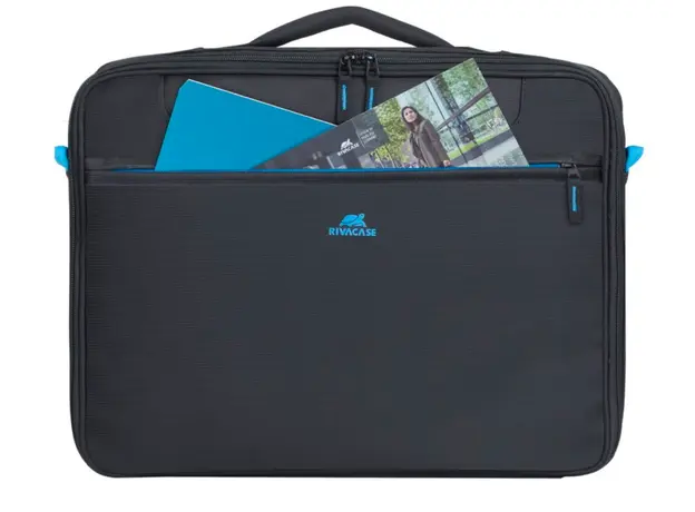 ნოუთბუქის ჩანთა Rivacase 8087 Black Clamshell Laptop bag 16