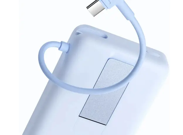 პორტატული დამტენი Xiaomi Magnetic Power Bank 10000 with Built-in Stand Blue, 2 image