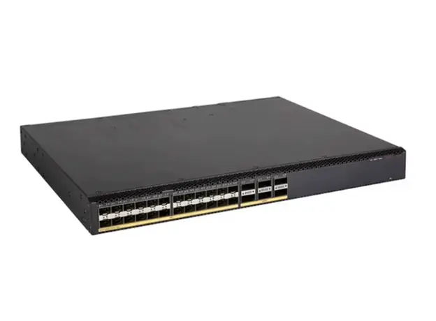 სვიჩი H3C S6812-24X6C L3 Ethernet Switch with 24 SFP Plus Ports and 6 QSFP28 Ports,Without Power Supplies