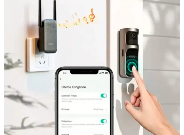 ვიდეო ზარი Imou Visual Doorbell 2S Kit, 2 image