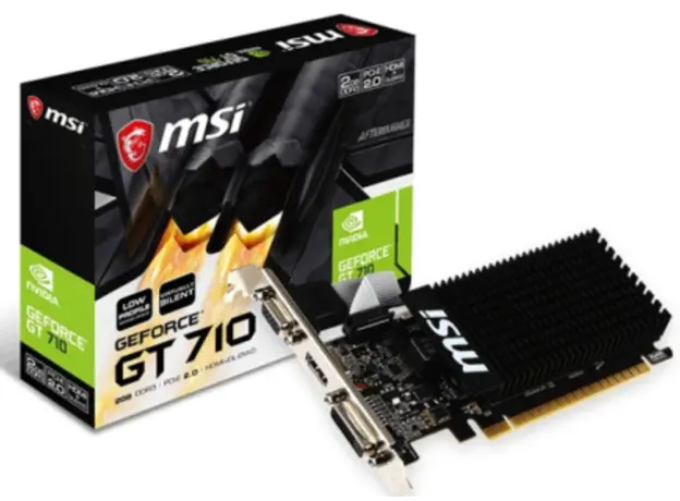 ვიდეო ბარათი MSI GT 710 2GD3H LP
