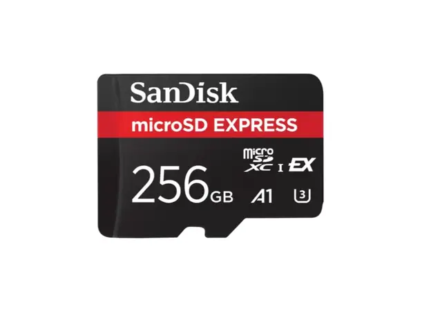 მეხსიერების ბარათი SanDisk microSD Express Card - 256GB