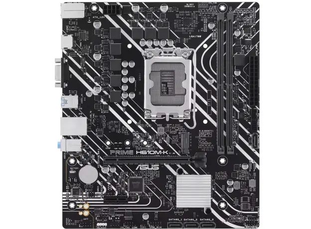 დედა დაფა Asus Prime H610M-K 90MB1GA0-M0EAY0, 3 image
