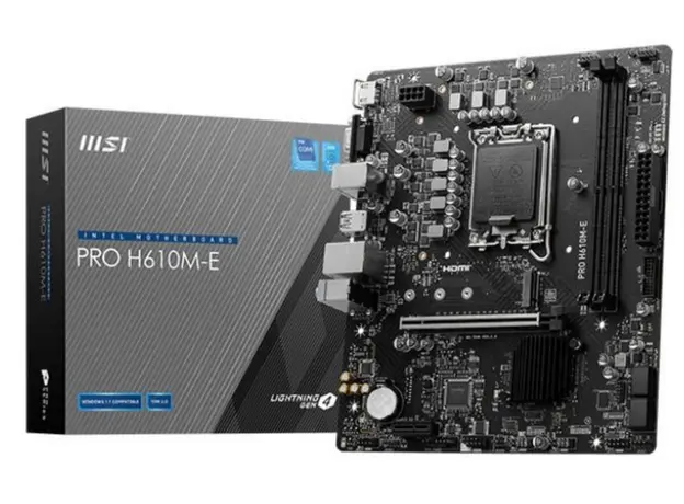 დედა დაფა MSI PRO H610M-E