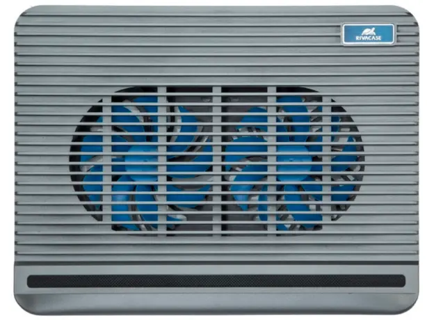ნოუთბუქის გამაგრილებელი Rivacase 5555 Silver Laptop Cooling Pad 156, 2 image