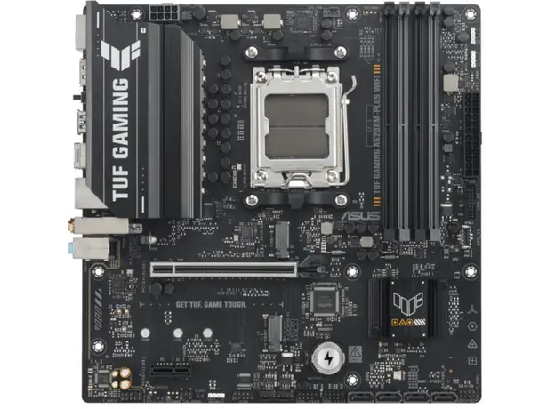 დედა დაფა ASUS Motherboard TUF GAMING A620AM-PLUS WIFI sAM5 A620 4xDDR5 HDMI DP Wi-Fi BT mATX