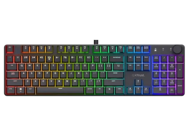 კლავიატურა Trust GXT866 TORIX MECHANICAL KEYBOARD US