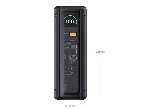 პორტატული დამტენი Xiaomi 212W HyperCharge Power Bank 25000mAh GL, 2 image