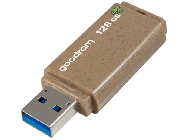 USB ფლეშ მეხსიერება Flash Goodram 128GB UME3 ECO FRIENDLY USB 3.2 Gen 1