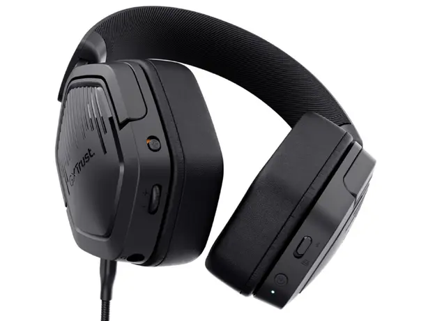 ყურსასმენი Trust GXT493 CARUS WIRELESS HEADSET BLK, 4 image