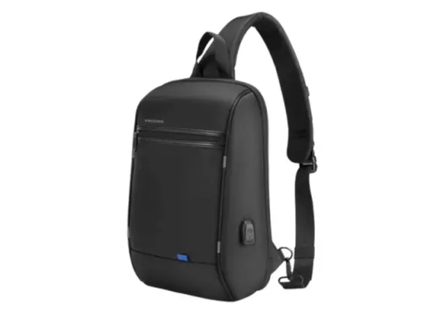 ზურგჩანთა Kingsons Laptop Backpack With USB Charger 15.6" Black - KS3165-G