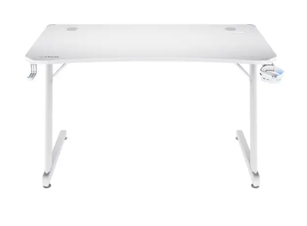 სათამაშო მაგიდა Trust GXT709W LUMINUS RGB DESK WHITE/25328