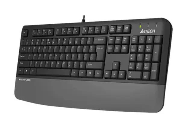 კლავიატურა A4tech Fstyler FK20 Multimedia Comfort Keyboard Grey, 2 image