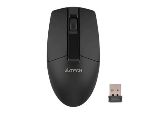 მაუსი A4Tech G3-330N Wireless Optical Mouse Black