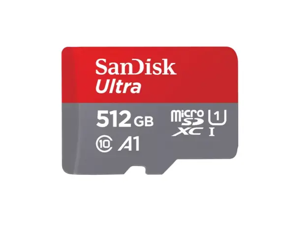 მეხსიერების ბარათი SanDisk Ultra microSD with SD Adapter - 512GB