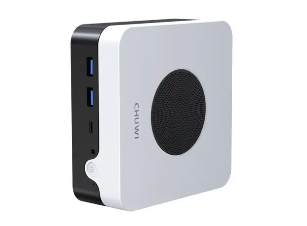 მინი კომპიუტერი Chuwi LarKBox X, i3-1220P, 8GB, 256GB SSD, Integrated, W11H, Black/White, 3 image
