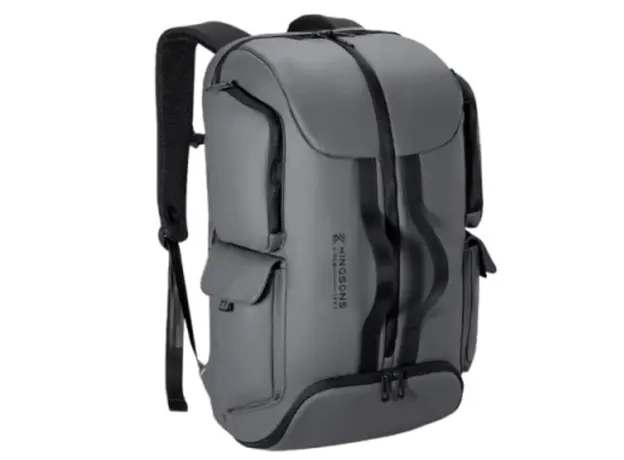 ზურგჩანთა Kingsons Laptop Backpack 15.6" Dark Grey - K10106W-9