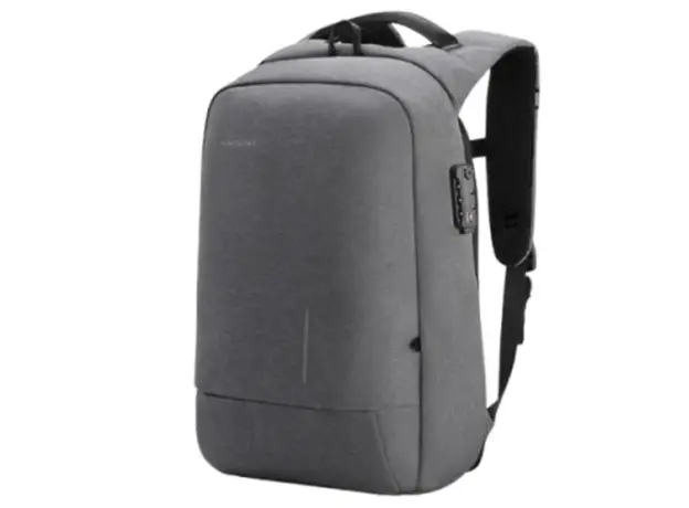 ზურგჩანთა Kingsons Anti Theft Commuter Backpack With USB Charger 17.1" Grey - KS3149W-D, 3 image