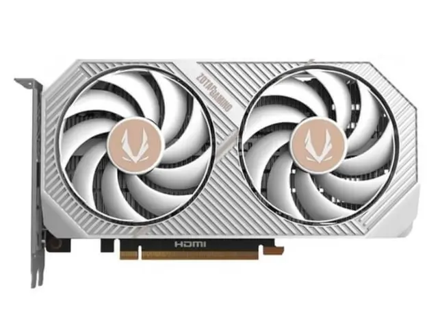 ვიდეო დაფა ZOTAC Graphic Adapter GeForce RTX 5060 8GB GDDR7 Twin Edge OC White Edition white, 2 image