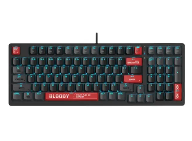 კლავიატურა A4tech Bloody AT98 Alpha Optical Switch Keyboard Bloody Red