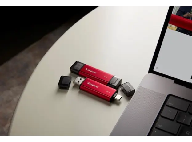 გარე მყარი დისკი Portable SSD Kingston 1TB USB 3.2 Gen 2 Dual USB-A R1050/W950MB/s, 3 image