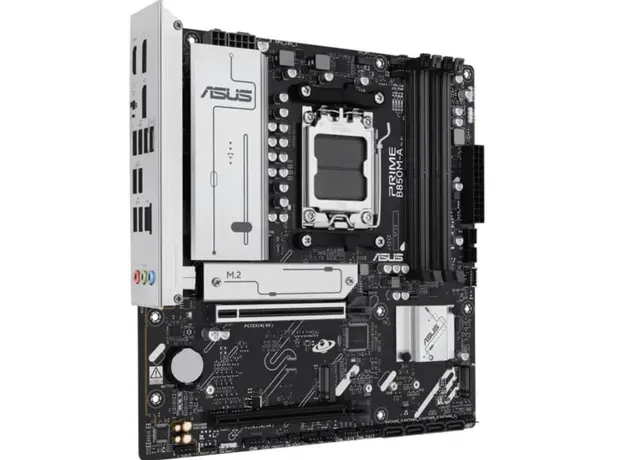 დედა დაფა ASUS Motherboard PRIME B850M-A-CSM sAM5 B850 4xDDR5 M.2 HDMI DP mATX, 2 image