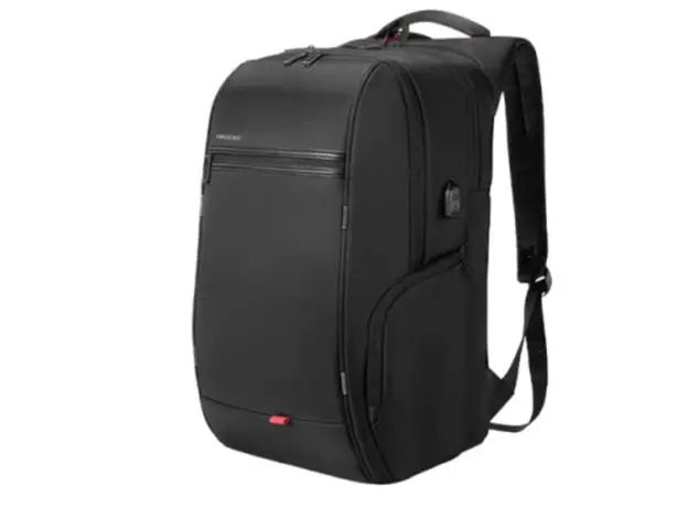 ზურგჩანთა Kingsons Big Capacity Business Backpack With USB Charger 15.6" Black - KS3140W, 2 image