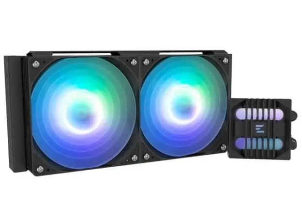 ქულერი Zalman LCS Alpha 2SE A24 ARGB, LGA1851, 1700, 1200, 115x, AM5, AM4, TDP ___W, black