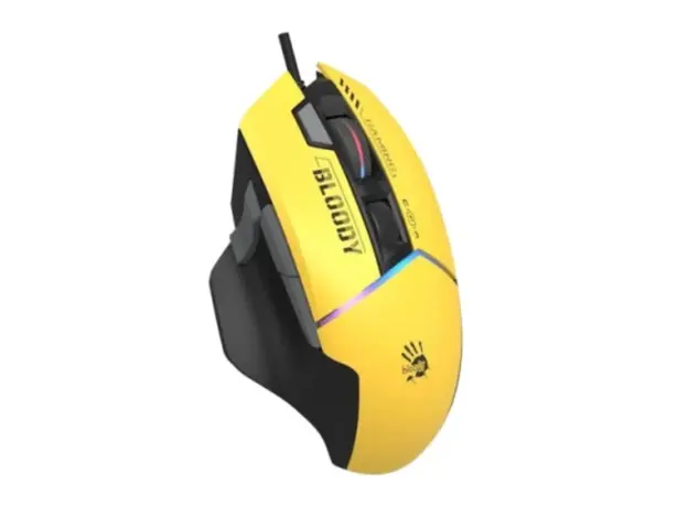 მაუსი A4tech Bloody W95 Ultra Lightweight Gaming Mouse Sports Lime, 4 image
