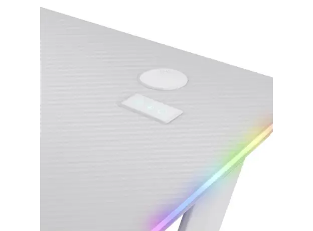 სათამაშო მაგიდა Trust GXT709W LUMINUS RGB DESK WHITE/25328, 5 image