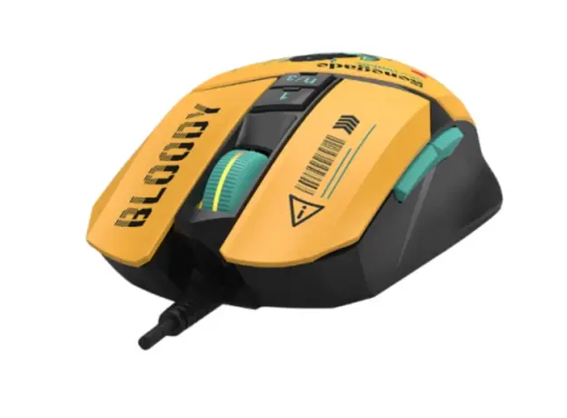 მაუსი A4tech Bloody W63 MAX RGB Gaming Mouse Renegade Sunset, 2 image