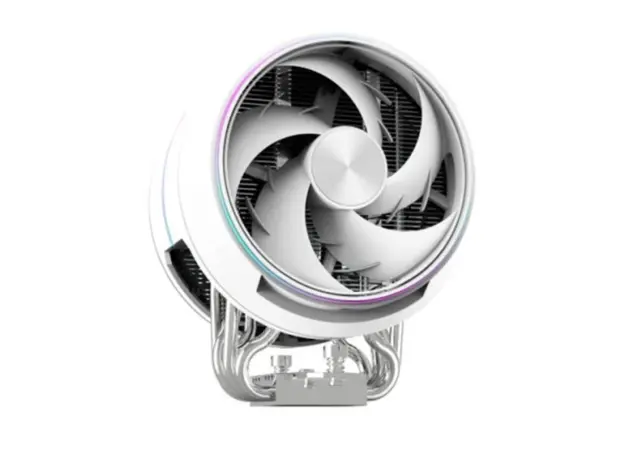 ქულერი Zalman CPU cooler ZET5, ARGB LGA 1851, 1700, 1200, 115x, AM5, AM4,  4pin PWM, 3pin+5VARGB, TDP200W, white