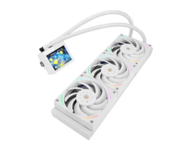 ქულერი THERMALRIGHT Mjolnir Vision 360 WHITE ARGB CPU Universal Cooler (in bulk), 2 image