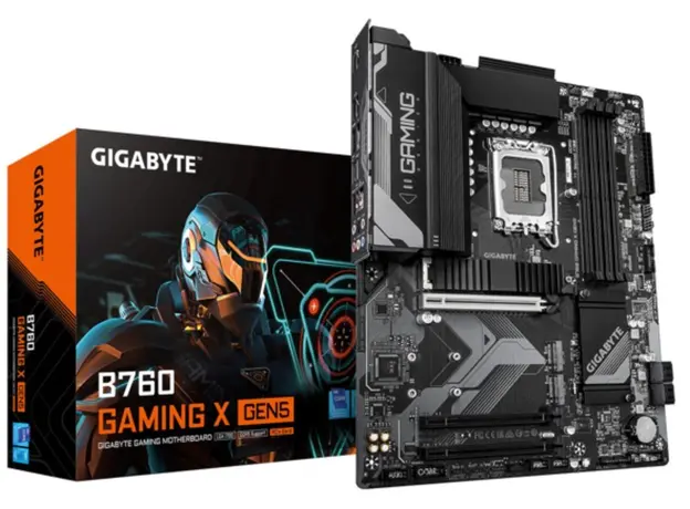 დედა დაფა GIGABYTE Motherboard B760 GAMING X GEN5 s1700 B760 4xDDR5 M.2 HDMI DP ATX, 4 image