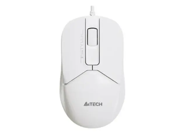 მაუსი A4tech Fstyler FM12 Wired Mouse White