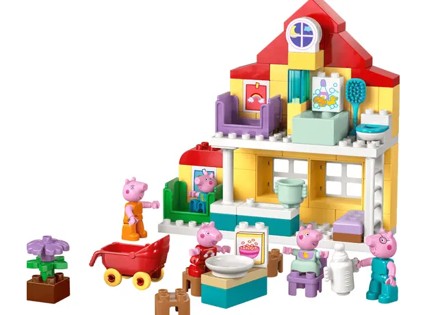 ლეგო LEGO Constructor DUPLO Peppa Pig Family House, 2 image