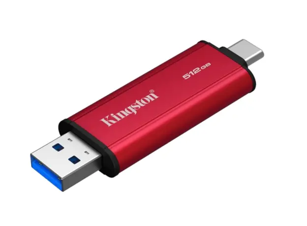 გარე მყარი დისკი Kingston 512GB USB 3.2 Gen 2 Dual USB-A R1050/W950MB/s, 2 image