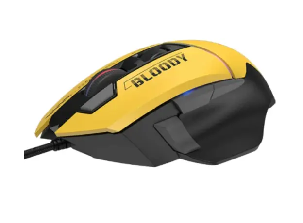 მაუსი A4tech Bloody W95 Ultra Lightweight Gaming Mouse Sports Lime, 2 image