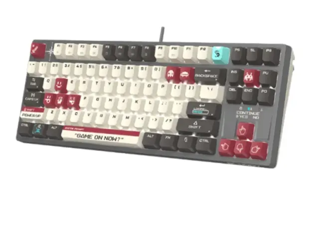 კლავიატურა A4tech Bloody S87 HOT-SWAPPABLE Mechanical Keyboard Pixels Red, 4 image