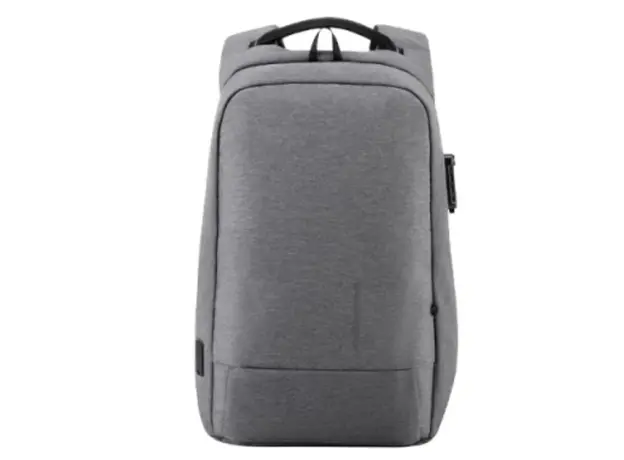 ზურგჩანთა Kingsons Anti Theft Commuter Backpack With USB Charger 17.1" Grey - KS3149W-D