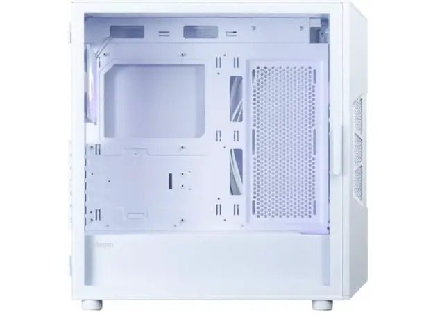 კომპიუტერის ქეისი Zalman PC case I3 Neo V2 without PSU, _xUSB3.0, _xUSB2.0, 1x Type C, 4x120mm RGB, VGA 355mm, LCS ready, TG Side Panel, ATX, white, 3 image