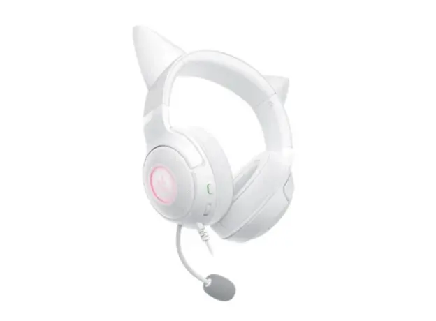 ყურსასმენი Razer Headset Kraken Kitty V2, 7.1, RGB, USB-A, white, 4 image
