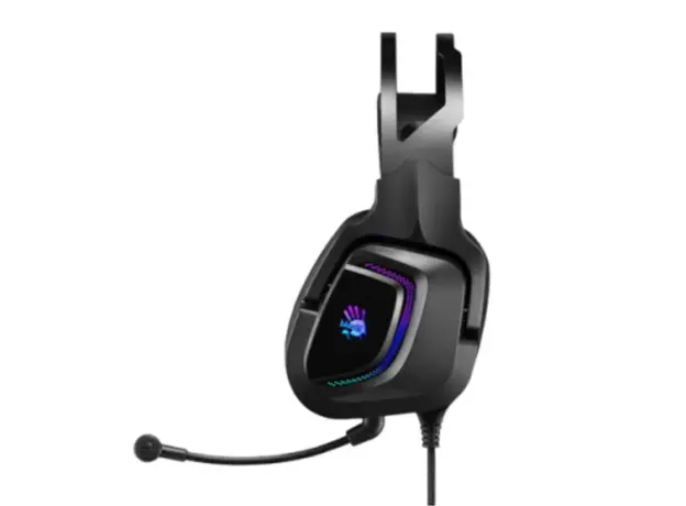 ყურსასმენი A4Tech Bloody G570 RGB Virtual 7.1 Surround Sound Gaming Headset Black/Grey, 2 image