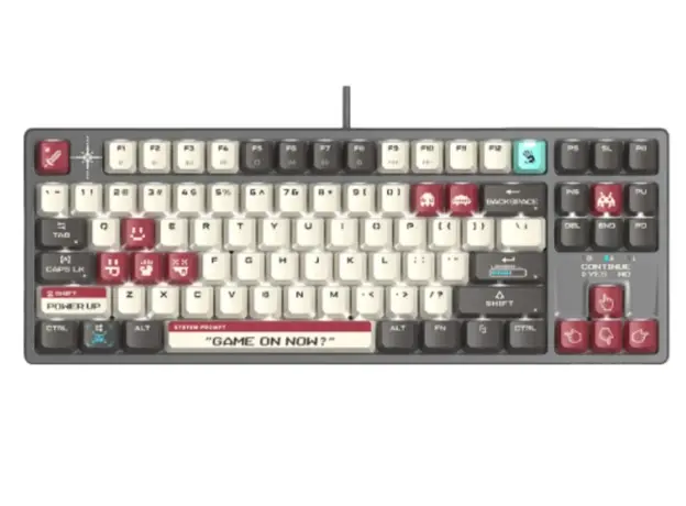 კლავიატურა A4tech Bloody S87 HOT-SWAPPABLE Mechanical Keyboard Pixels Red