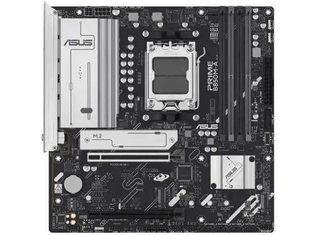 დედა დაფა ASUS Motherboard PRIME B850M-A-CSM sAM5 B850 4xDDR5 M.2 HDMI DP mATX