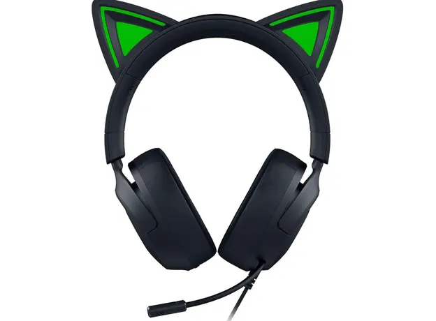 ყურსასმენი Razer Headset Kraken Kitty V3 X, mini-jack, 1.3m, black, 2 image